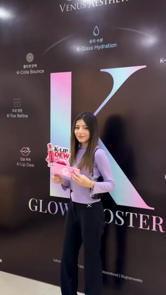 areeshagul_ at the luxeria K-Glow launch